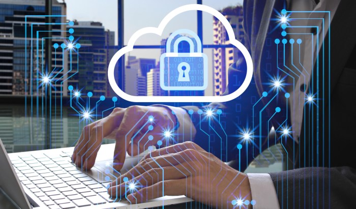 Secure cloud storage for sensitive data